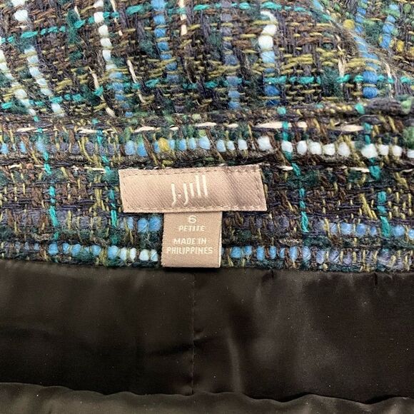 J. JILL wool blend tweed skirt - Picture 6 of 7